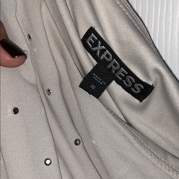 One shoulder cocktail dress size 10 - Picture 3 of 4